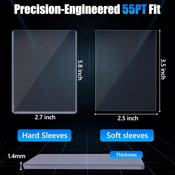 DEDC 100 Top loaders and Penny Sleeves Bundle - Image 2