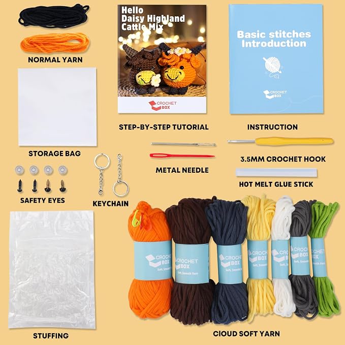 CrochetBox Crochet Kit for Beginners - Image 3