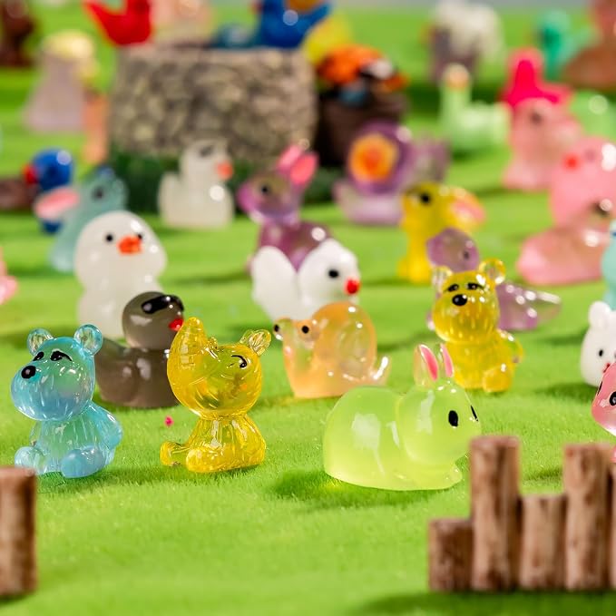 300pcs Mini Resin Animals Many Styles Variety Tiny Animals Figures Miniature - Image 7