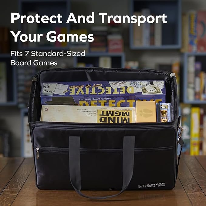 Board Game Bag - Fits 7 Standard Boxes - Carry - Padded - Image 2