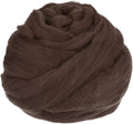 uxcell Needle Felting Wool, 3.5 Oz Nature Fibre Wool Yarn Roving by uxcell