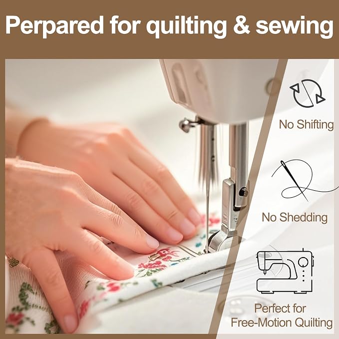 Natural Cotton Batting for Quilting Sewing Crafting & DIY Projects, Batting for - Image 6