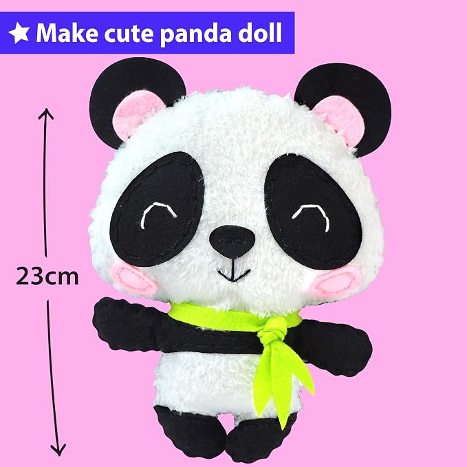 KRAFUN Panda Sewing Kit for Kids Ages 8-12 - Image 2