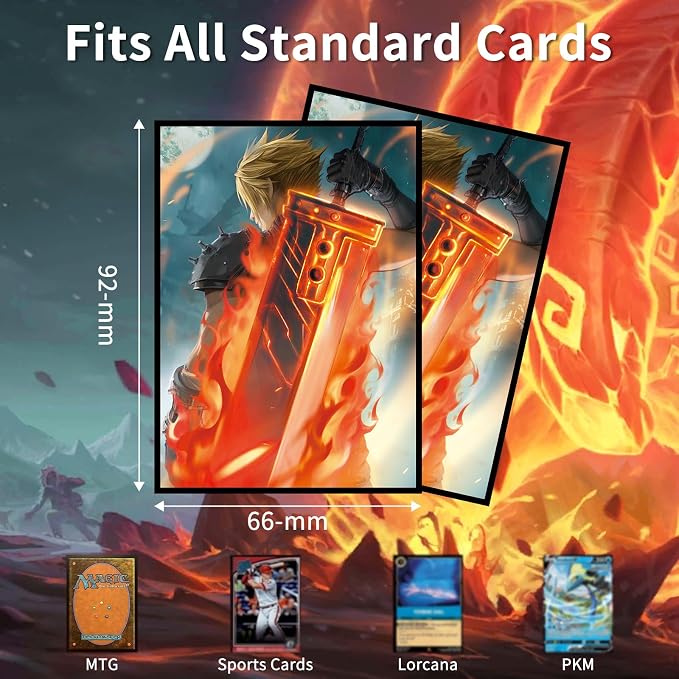 MTG Card Sleeves Art Card Sleeves Deck Protector, Smooth Shuffle - Image 5