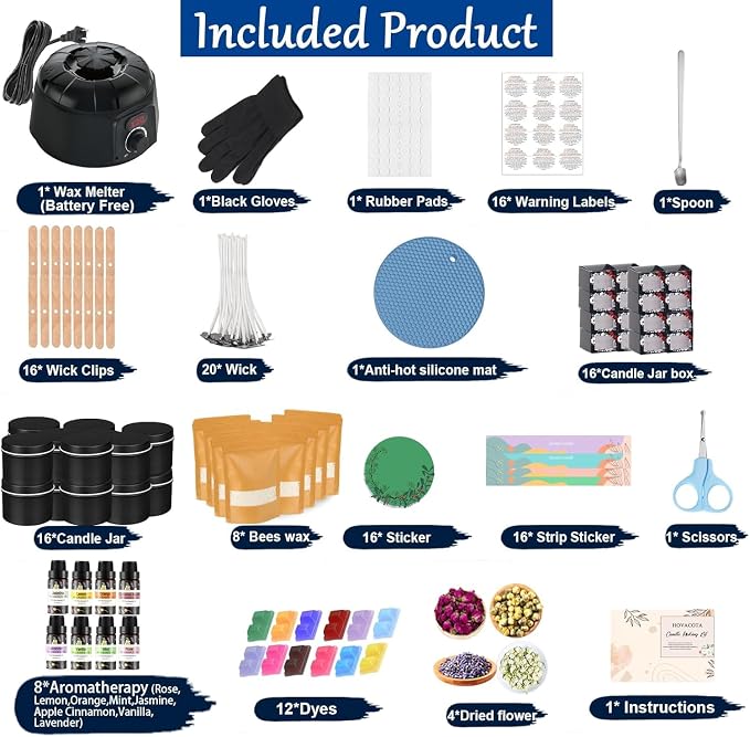 Haccah Complete Candle Making Kit - Image 4