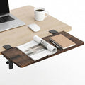 Desk Extender, 22-inch Clamp-On Desk Shelf, Height-Adjustable Desktop Shelf by ART-GIFTREE