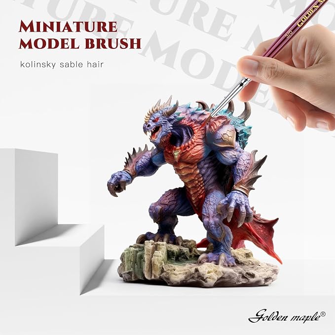Kolinsky Sable Miniature Paint Brushes - Image 4