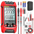 ANENG Multimeter,TRMS 9999 Counts Voltage Tester,Auto-ranging Ohm Amp Volt Meter Measures AC/DC Current,Voltage,Resistance,Continuity,Capacitance,diodes, NCV,Anti-Burning Electrical Tools