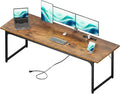 Coleshome 79 Inch Large Computer Desk by Coleshome