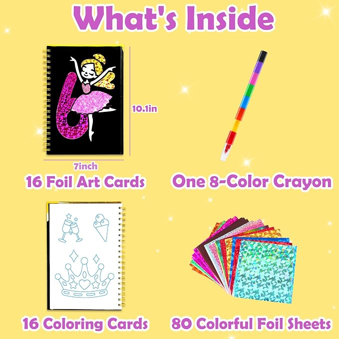FUNNYB&G Mess-Free Foil Art Craft - Image 5