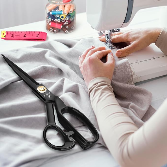 Fabric Scissors Professional, Tailor Sharp Sewing Shears - Image 7