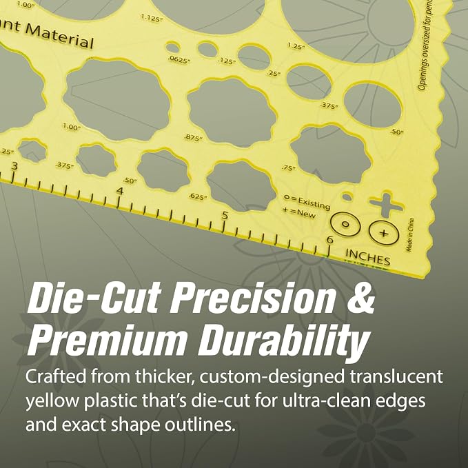 Garden Tutor Multiscale Garden & Landscape Design Templates 2 Precision-Cut - Image 3
