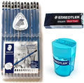 Staedtler Mars Lumograph Pencil Set – 12 Premium Graphite Drawing Pencils by Staedtler
