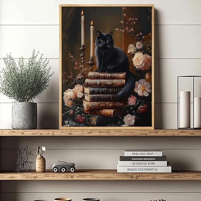 EIBEILI Vintage Cat Diamond Art Kits - Image 2