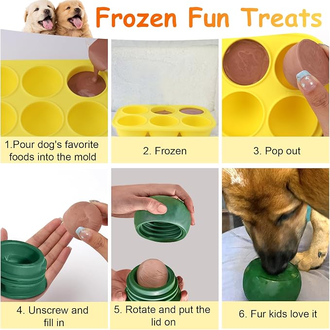 BABORUI 6 Cavities Dog Treat Molds - Image 3
