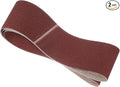 2 Pcs Sanding Belts 6 x 89 Inch 100 Grit Aluminum Oxide Abrasive Sandpaper for Belt Sander Metal Grinding Wood Working Weld Rust Removal