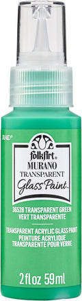 FolkArt Murano Transparent Acrylic Glass Paint, 2 fl oz by FolkArt