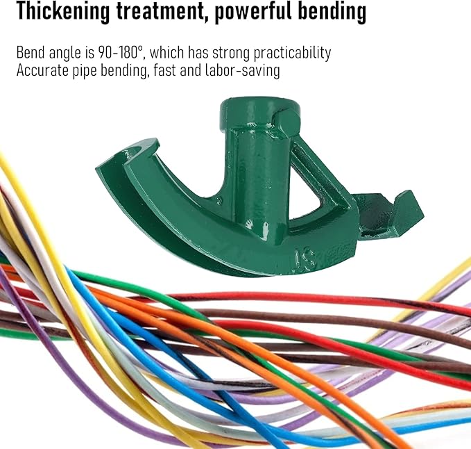 Conduit Bender, Cast Iron Wire Bender Portable Tube Former Labor Saving Electric Wire Fast Bending Tool KW7027 For Electric Wire Pipes Aluminum Alloy Pipes