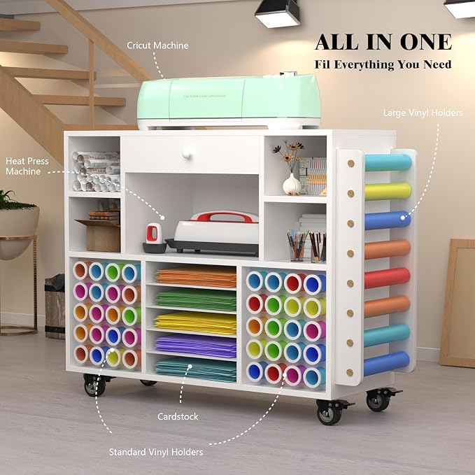 Craft organization and storage Cart Compatible - Image 3