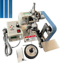 Belt Sander, 30 x 1-Inch VariableVariable Speed Belt Polisher with VFD, 110V 550W Electric Grinding Machine with 2 Grinding Moulds & 3 PCS Sanding Belts for Metalworking, Knife Making