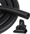 10ft - 3/4 inch Flame Retardant Split Wire Loom Tubing - Flexible Wire Covers by CrocSee
