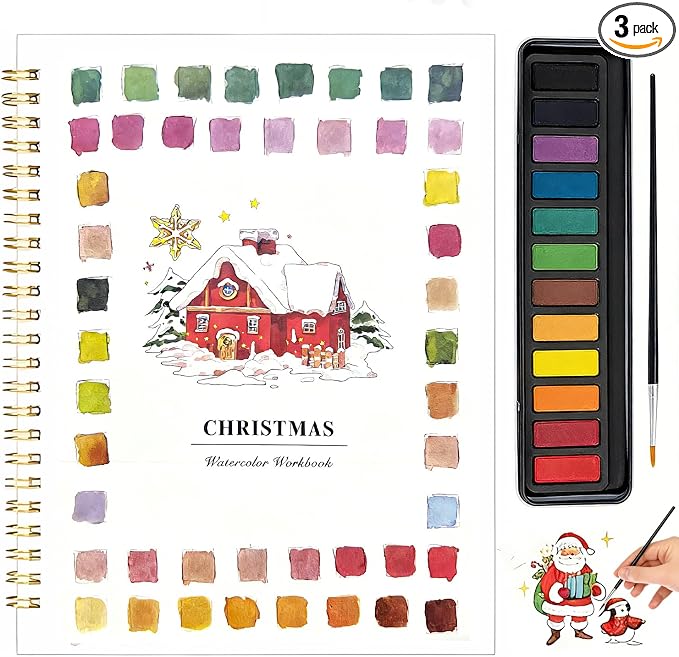 Watercolor Workbook for Beginners by Viomorl