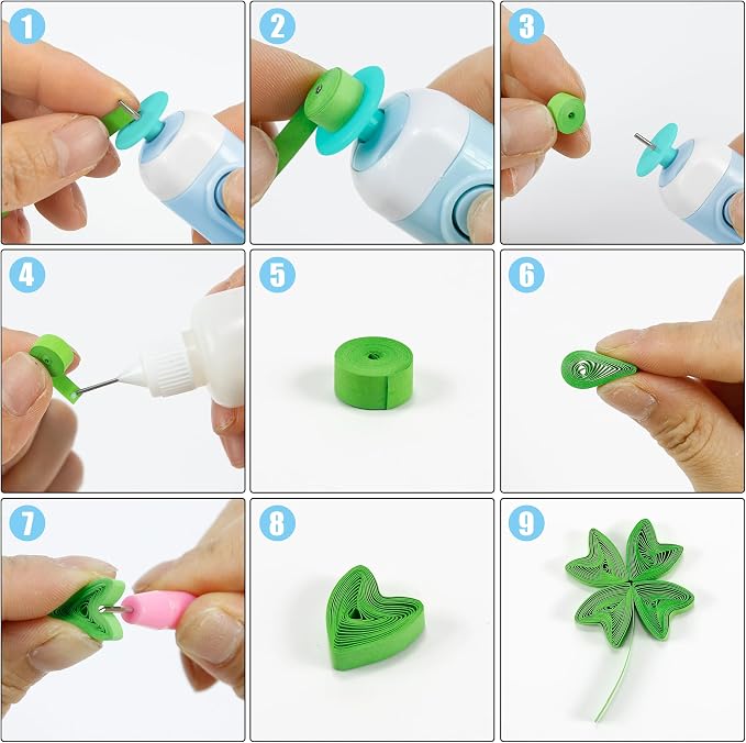 Electric Quilling Pen, 2-in-1 Dual Tip Quilling Tool - Image 6
