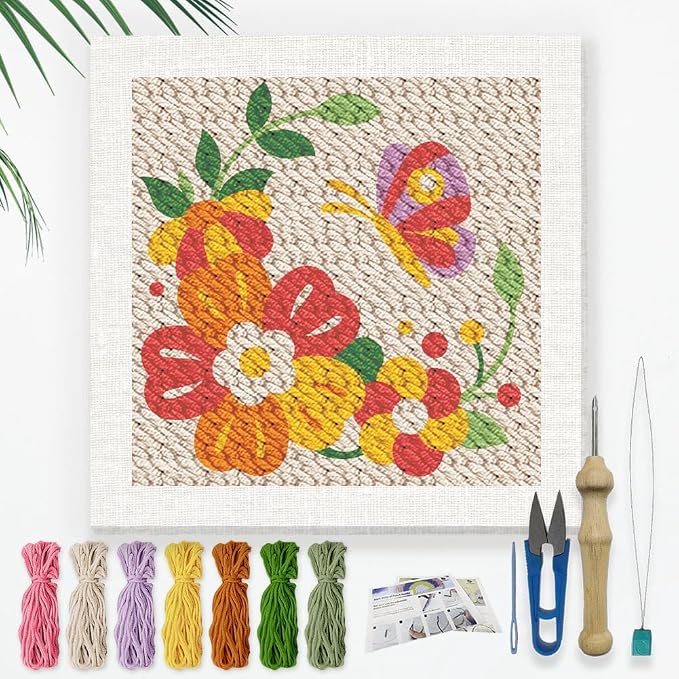 Doodlream DIY Punch Needle Embroidery Kit by Doodlream