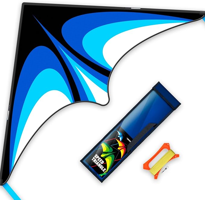 Delta Kite Set for Kids and Adults, Extremely Easy to Launch for Beginners by SGftre