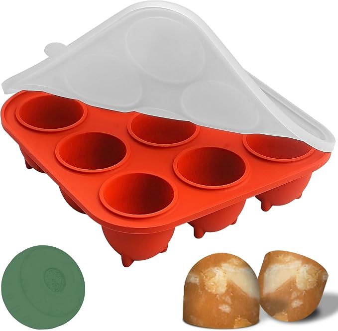9-Cavity Silicone Frozen Dog Treat Mold by Wilewir