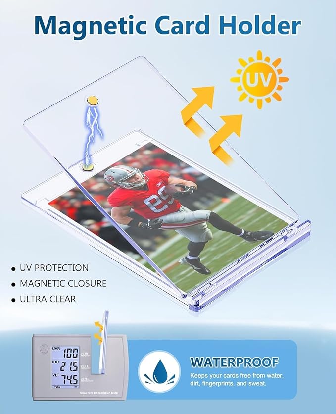 50ct Magnetic Card Holders: 35pt One Touch Card Holder - Image 4