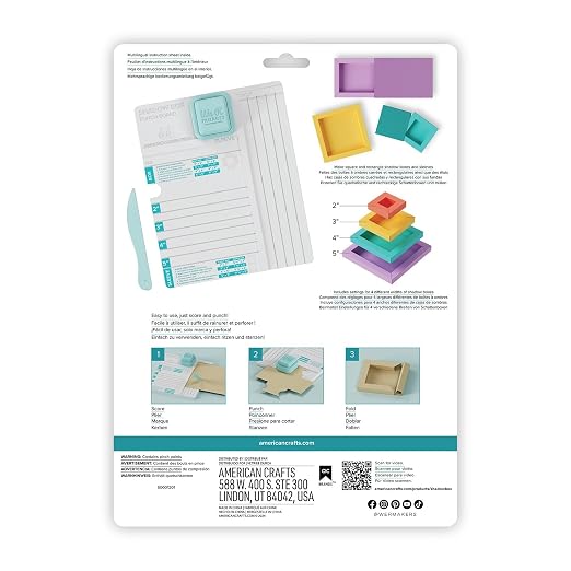 We R Makers Shadow Box Paper Punch Board - Image 8