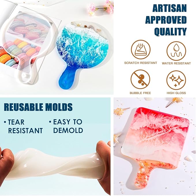 Teexpert Epoxy Resin Kit for Beginners, Resin Kit - Image 6
