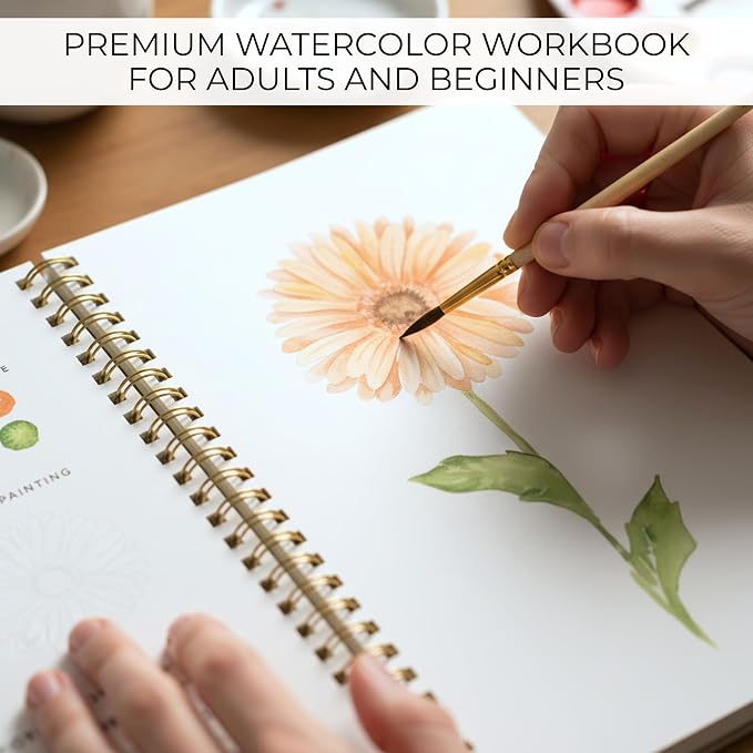Beautiful Watercolor Workbook for Beginners - Image 2