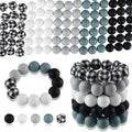 ASTARON 100 Pcs 15mm Silicone Beads by ASTARON