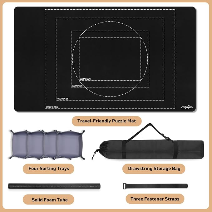 1500 Rubber Puzzle Mat – Create, Sort & Store - Image 6