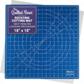 The Quilted Bear Rotating Cutting Mat 18" x 18" by TheQuiltedBearsProducts