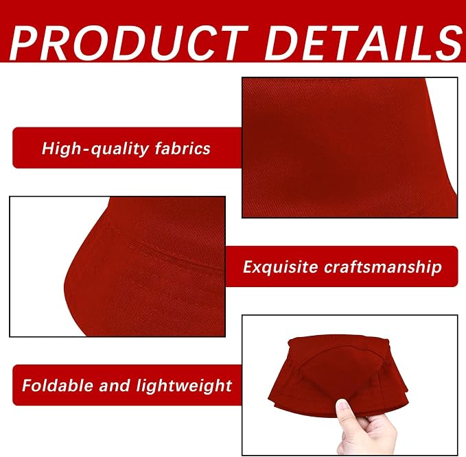 Bucket Hats Bulk Solid Color DIY Blank Hat Bucket Hats - Image 3