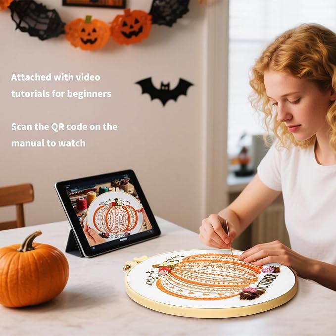 Easy Beginners Embroidery Stitches Practice Kits - Image 3
