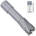 KEENTECH Carbide-Tipped Annular Cutter, 13/16" Diameter x 2" Depth, 3/4" Weldon Shank (2 Flat), High Speed Cutting TCT Mag Drill Bit with Pilot Pin for Harder Material, Stainless Steel, Cast Iron