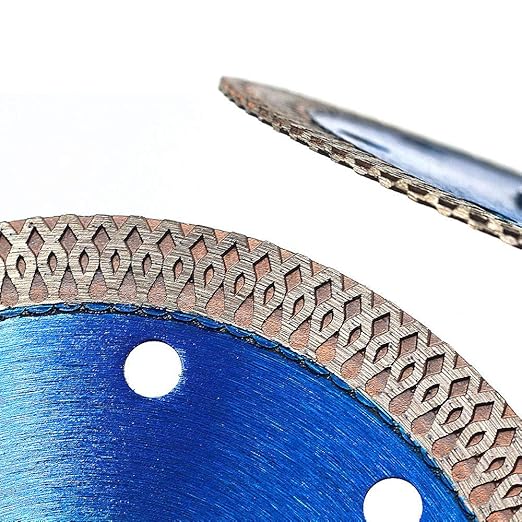 6 Inch with Arbor 7/8" Super Thin Diamond Tile Blade Porcelain Saw Blade for Cutting Porcelain Tile Granite Marbles (6")