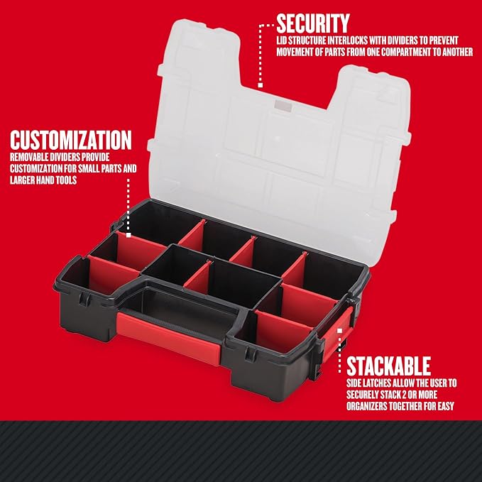 CRAFTSMAN 10-Compartment Small Tool Storage Organizer - Image 5