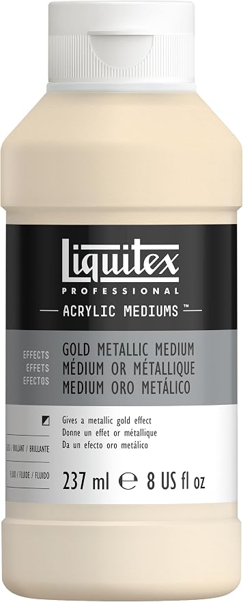 Liquitex Professional Effects Medium, 237ml Gold Metallic Medium by Liquitex
