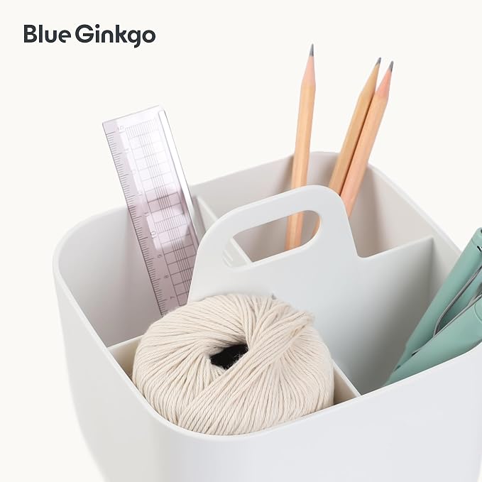 BLUE GINKGO Stackable Organizer Caddy, Made in Korea | Portable. Adjustable. - Image 7