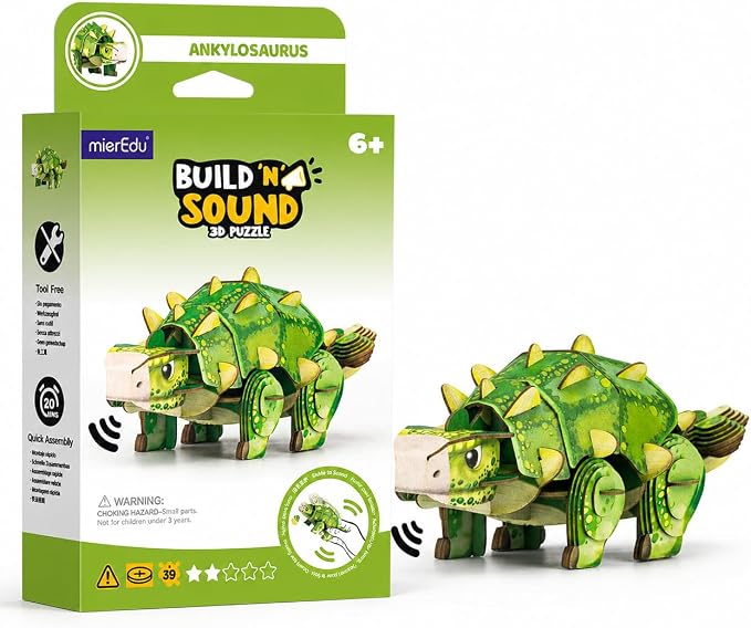 MierEdu Build 'N' Sound 3D Puzzle by mierEdu