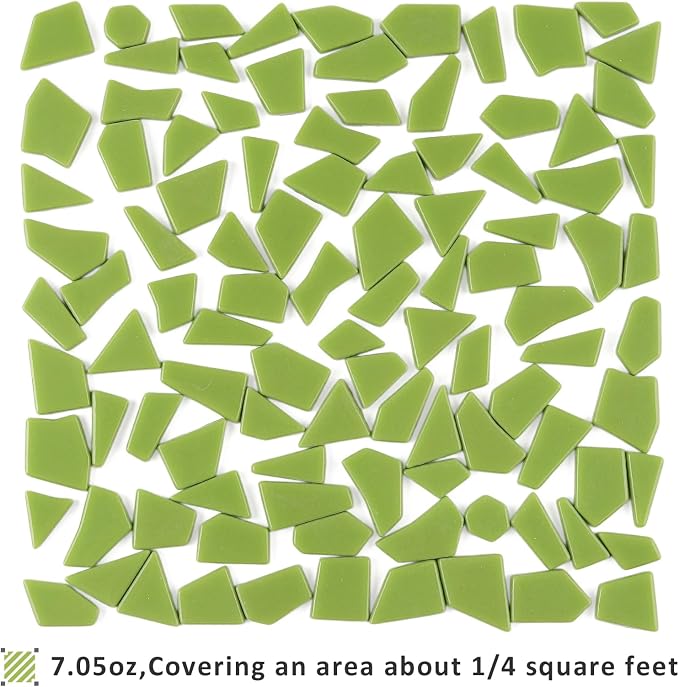 Youway Style Green Glass Mosaic Tiles - Image 6