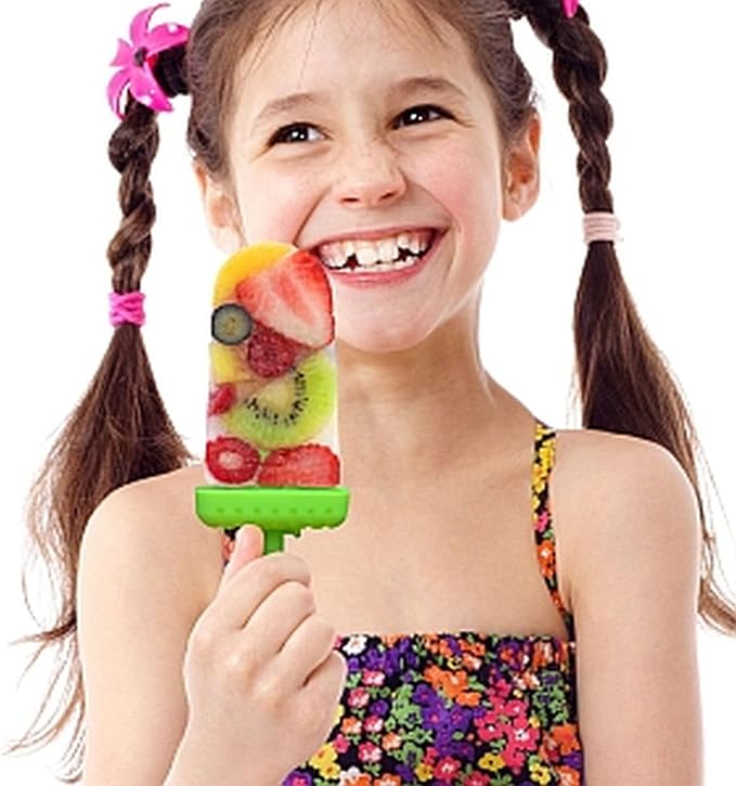 Popsicles Molds with Sticks 6 Individual Pieces BPA Free Popsicle Holders - Image 2