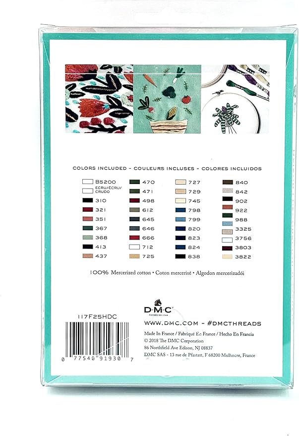 DMC 117F25HDC Embroidery Floss Pack 8.7yd, Home Decor 36/Pkg - Image 2