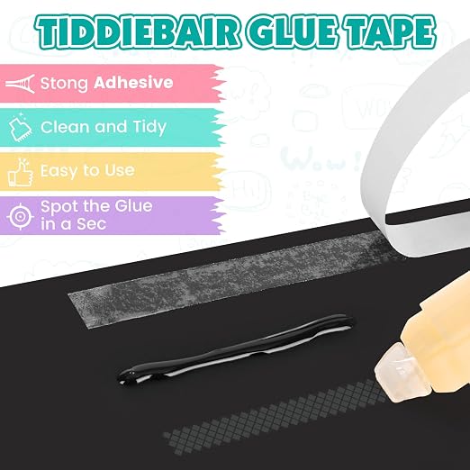 8 Pack Double Sided Glue Tape Roller - Image 5