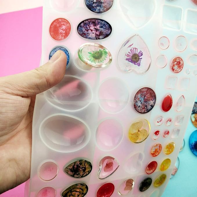 yuntop Jewelry Casting Molds, Gem Jewelry Silicone Casting Mold, - Image 3